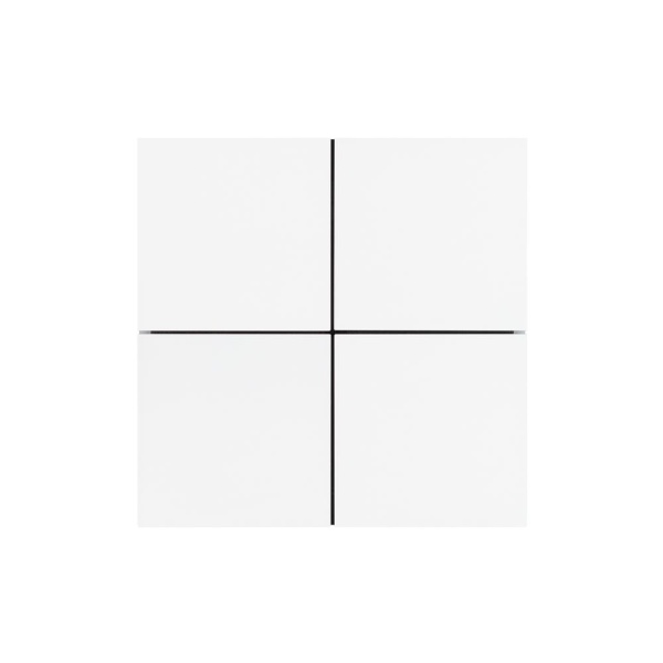 INTELLIGENT ARLIGHT Кнопочная панель KNX-304-23-IN White (BUS, Frameless) (IARL, IP20 Металл, 2 года)