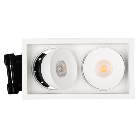 Светильник CL-SIMPLE-S148x80-2x9W Day4000 (WH, 45 deg) (Arlight, IP20 Металл, 3 года)