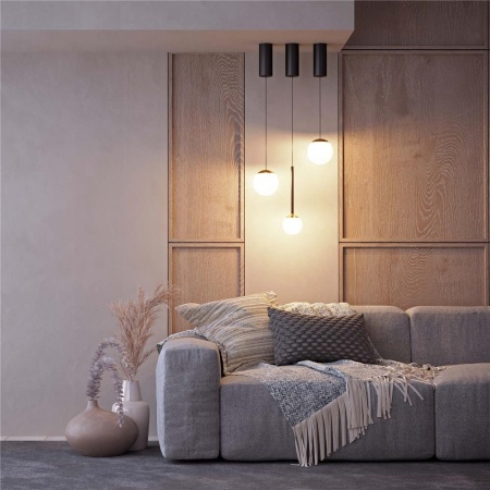 Светильник SP-BEADS-HANG-R130-10W Warm3000 (BK, 250 deg, 230V) (Arlight, IP20 Металл, 5 лет)