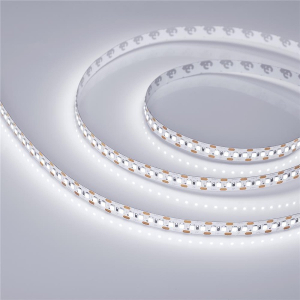 Светодиодная лента RT 2-5000 24V Cx2 White6000 10mm (2835, 168 LED/m, LUX) (Arlight, 17 Вт/м, IP20)