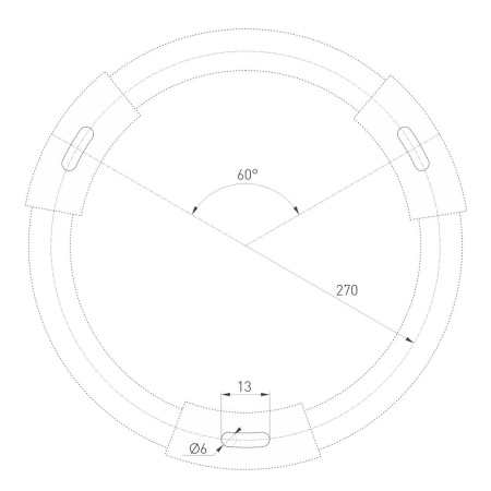 Светильник IM-RONDO-EMERGENCY-3H-R600-64W Day4000 (WH, 120 deg, 230V) (Arlight, IP40 Металл, 2 года)
