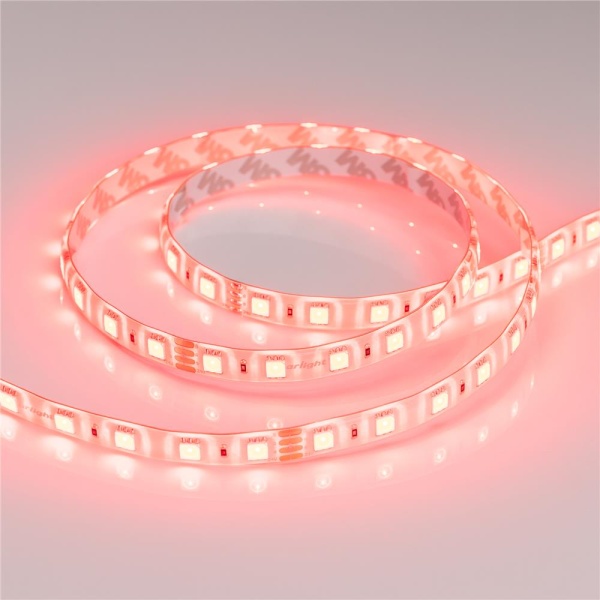 Светодиодная лента герметичная RTW-SE-B60-10mm 24V RGB (14.4 W/m, IP65, 5060, 5m) (Arlight, -)