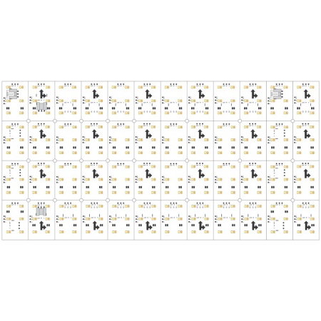 Лист LX-480-2835-576-24V White-MIX CRI90 (240mm, 15W, IP20) (Arlight, -)