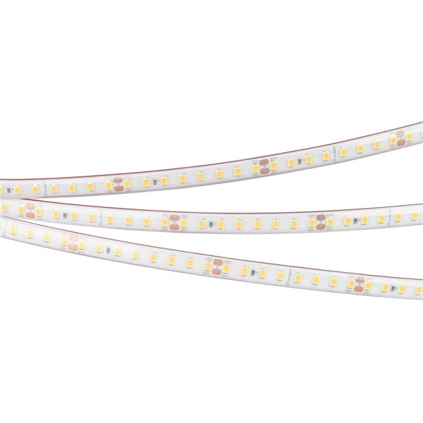 Светодиодная лента герметичная RTW-PR-A128-10mm 24V Warm3000 (9.6 W/m, IP66, 2835, 5m) (Arlight, высок.эфф.150 лм/Вт)