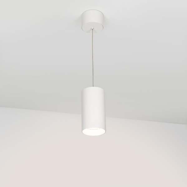 Светильник подвесной SP-POLO-R85-2-15W Warm White 40deg (White, White Ring) (Arlight, IP20 Металл, 3 года)