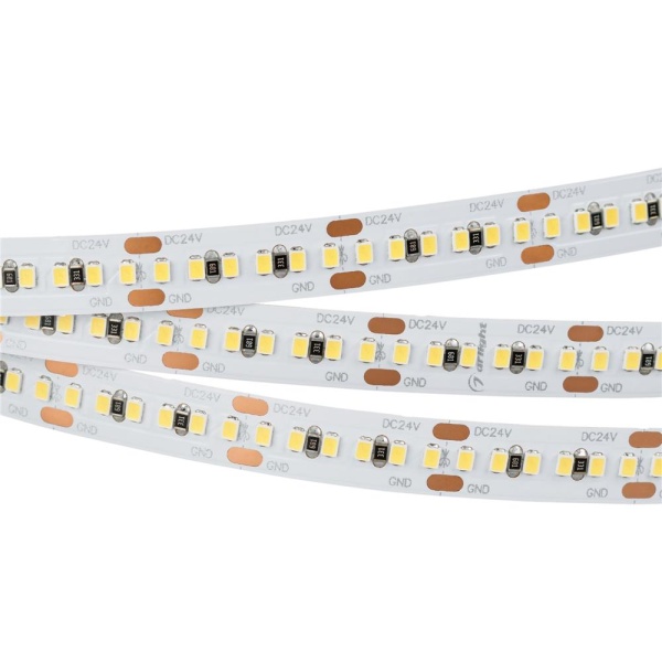 Светодиодная лента MICROLED-M300-8mm 24V Day4000 (8 W/m, IP20, 2216, 5m) (Arlight, Открытый)