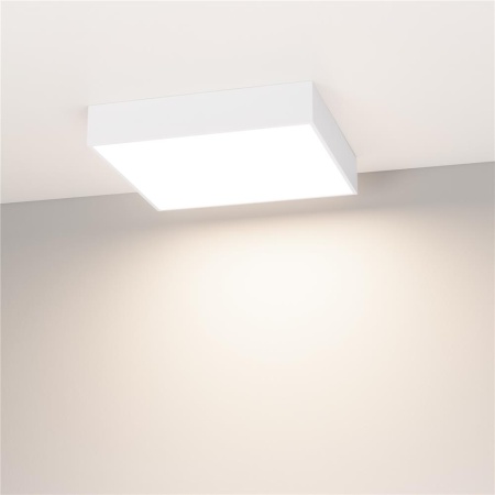 Светильник IM-QUADRO-EMERGENCY-3H-S350x350-33W Day4000 (WH, 120 deg, 230V) (Arlight, IP40 Металл, 2 года)