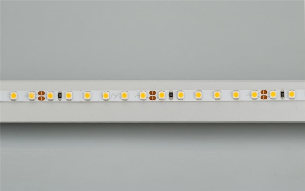Светодиодная лента RT-A120-5mm 24V Day4000 (9.6 W/m, IP20, 2835, 5m) (Arlight, узкая)