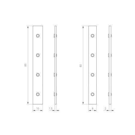 Комплект коннекторов MAG-CON-2540-UP-SIDE (BK) (Arlight, Металл)
