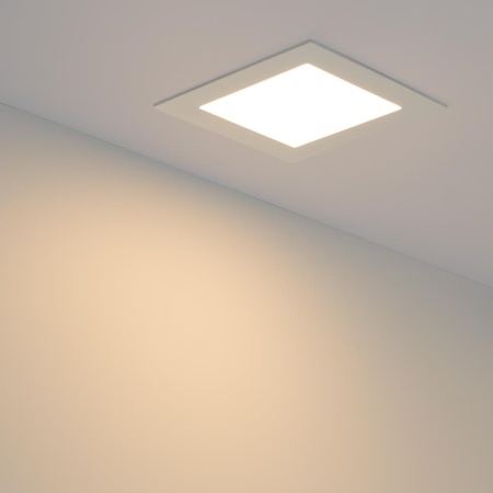 Светильник DL-120x120M-9W Warm White (Arlight, IP40 Металл, 3 года)