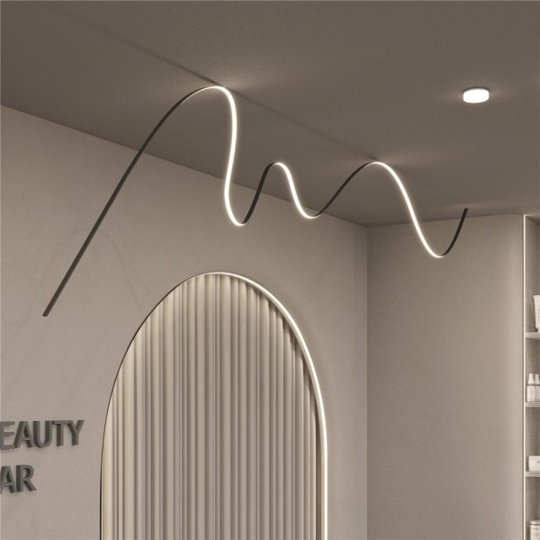 Профиль ARH-BENT-W11-2000 ANOD BLACK (Arlight, Алюминий)