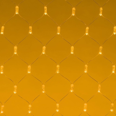 Светодиодная гирлянда ARD-NETLIGHT-CLASSIC-2000x1500-CLEAR-288LED Yellow (230V, 18W) (Ardecoled, IP65)