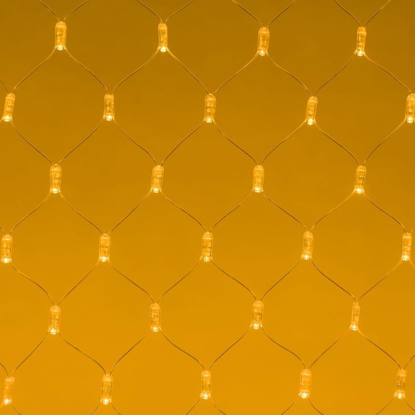 Светодиодная гирлянда ARD-NETLIGHT-CLASSIC-2000x1500-CLEAR-288LED Yellow (230V, 18W) (Ardecoled, IP65)