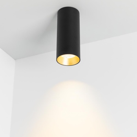 Светильник SP-POLO-SURFACE-R65-8W Day4000 (BK-GD, 40 deg) (Arlight, IP20 Металл, 3 года)