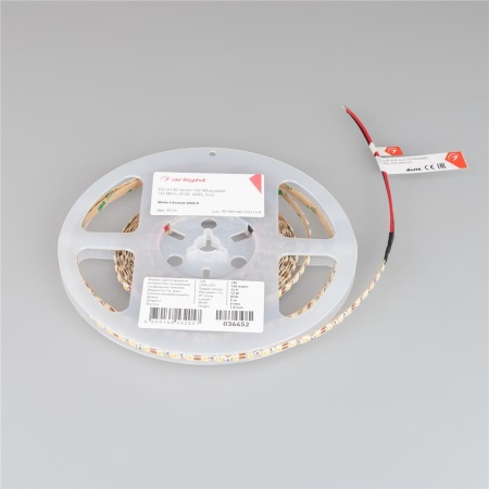 Светодиодная лента RZ-A120-6mm 12V White6000 (12 W/m, IP20, 2835, 5m) (Arlight, 12 Вт/м, IP20)