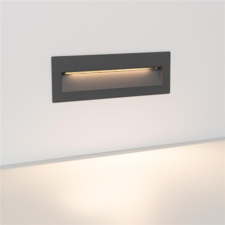 Светильник LTD-TRAIL-S226x76-8W Warm3000 (GR, 65 deg, 230V) (Arlight, IP65 Металл, 3 года)
