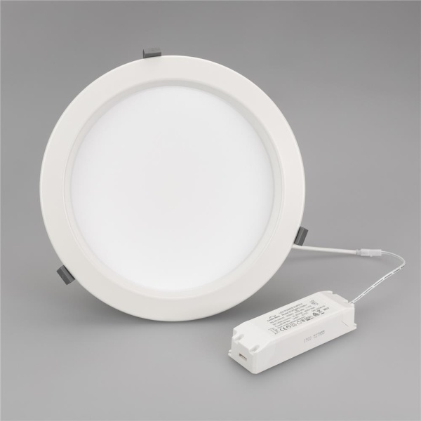 Светильник IM-CYCLONE-R280-40W Day4000-MIX (WH, 90 deg) (Arlight, IP40 Металл, 3 года)