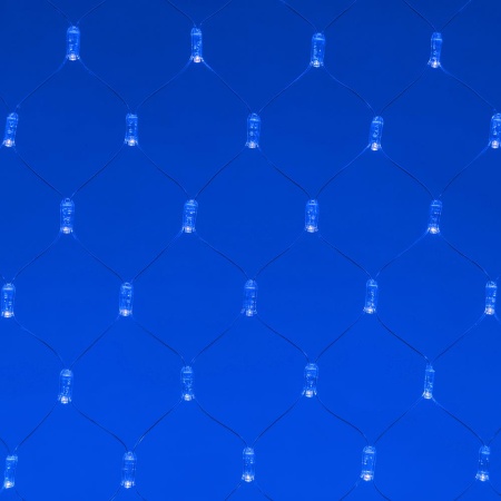 Светодиодная гирлянда ARD-NETLIGHT-CLASSIC-2000x1500-CLEAR-288LED Blue (230V, 18W) (Ardecoled, IP65)