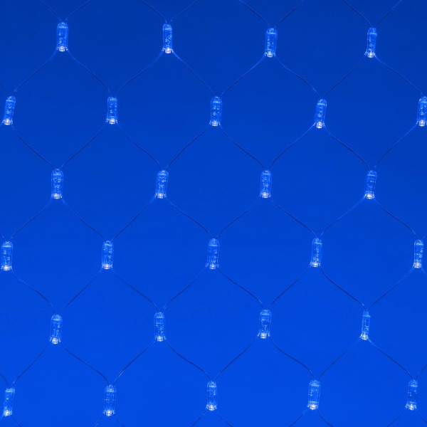 Светодиодная гирлянда ARD-NETLIGHT-CLASSIC-2000x1500-CLEAR-288LED Blue (230V, 18W) (Ardecoled, IP65)