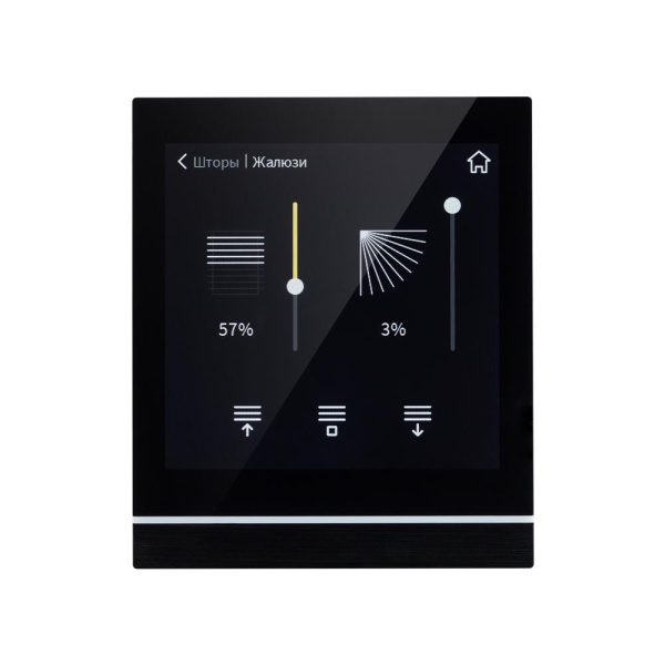 INTELLIGENT ARLIGHT Панель сенсорная KNX-113-40-MULTI-V4-IN (20-30V) (IARL, IP20 Пластик, 2 года)