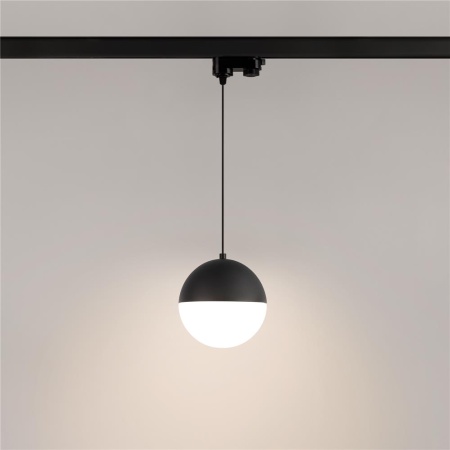 Светильник LGD-EMISFERO-TRACK-HANG-4TR-R150-11W Warm3000 (BK, 170 deg, 230V) (Arlight, IP20 Металл, 3 года)