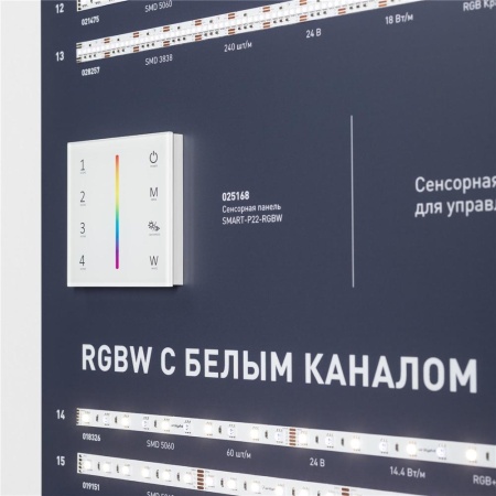 Стенд Ленты Мультицветные RGB RT-LUX-E4-1760x600mm (v.2, DB 3мм, пленка, подсветка) (Arlight, -)