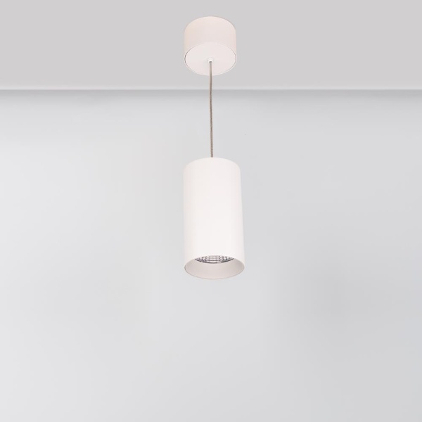 Светильник подвесной SP-POLO-R85-2-15W Day White 40deg (White, White Ring) (Arlight, IP20 Металл, 3 года)