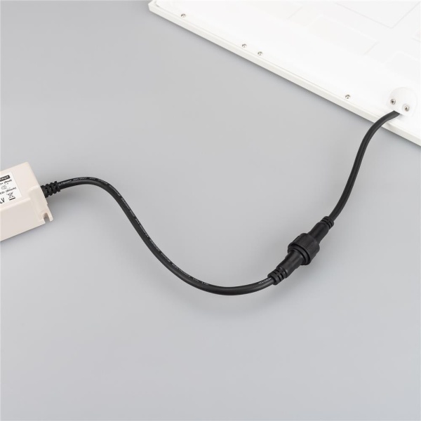 Светильник DL-TITAN-S600x600-40W Warm3000 (WH, 120 deg, 230V) (Arlight, IP54 Металл, 5 лет)
