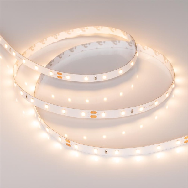 Светодиодная лента RT 2-5000 24V Warm2700 (2835, 300 LED, PRO) (Arlight, 7.2 Вт/м, IP20)