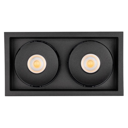 Светильник CL-SIMPLE-S148x80-2x9W Day4000 (BK, 45 deg) (Arlight, IP20 Металл, 3 года)