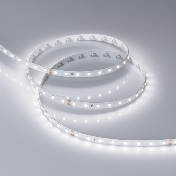 Светодиодная лента RT-A80-8mm 24V White6000 (6 W/m, IP20, 2835, 5m) (Arlight, высок.эфф.150 лм/Вт)