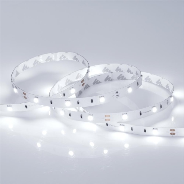 Светодиодная лента RT 2-5000 12V White6000 (5060, 150 LED, LUX) (Arlight, 7.2 Вт/м, IP20)