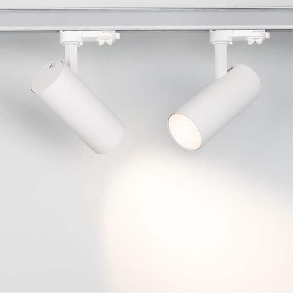Светильник SP-POLO-TRACK-LEG-R65-8W Warm3000 (WH-WH, 40 deg) (Arlight, IP20 Металл, 3 года)