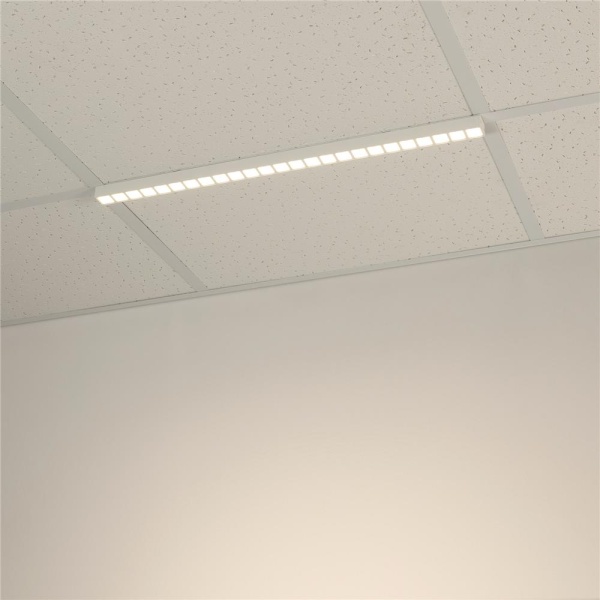 Светильник SNAP-STARLINE-LASER-S600-13W Warm3000 (WH-WH, 80 deg, 48V) (Arlight, IP40 Металл, 3 года)