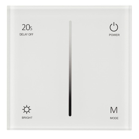 Панель SMART-P35-DIM-IN White (230V, 0-10V, Sens, 2.4G) (Arlight, IP20 Пластик, 5 лет)
