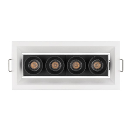 Светильник MS-ORIENT-BUILT-TURN-TC-S67x150-10W Warm3000 (WH-BK, 30 deg, 230V) (Arlight, IP20 Металл, 5 лет)