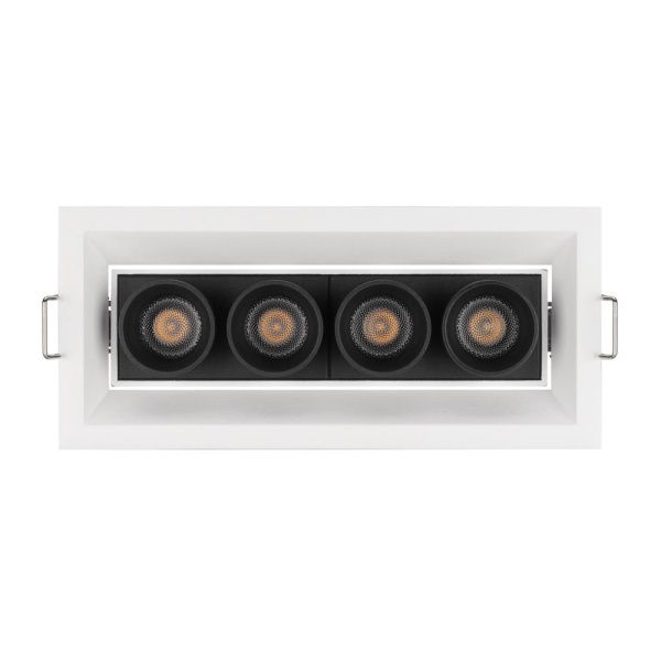 Светильник MS-ORIENT-BUILT-TURN-TC-S67x150-10W Warm3000 (WH-BK, 30 deg, 230V) (Arlight, IP20 Металл, 5 лет)