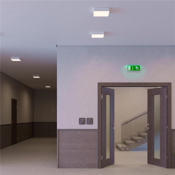 Светильник IM-QUADRO-EMERGENCY-3H-S600x600-64W Day4000 (WH, 120 deg, 230V) (Arlight, IP40 Металл, 2 года)