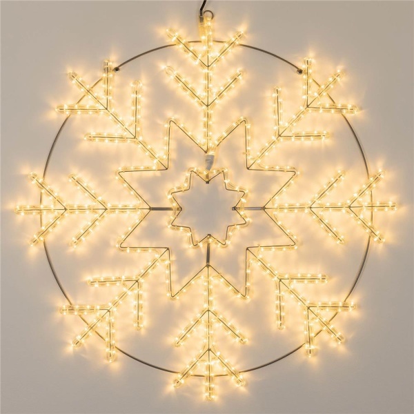 Фигура ARD-SNOWFLAKE-M8-950x950-540LED Warm (230V, 33W) (Ardecoled, IP65)