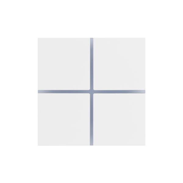 INTELLIGENT ARLIGHT Сенсорная панель KNX-304-13-IN White (BUS, Frameless) (IARL, IP20 Металл, 2 года)