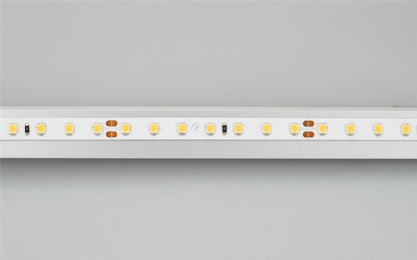 Светодиодная лента RT-A98-8mm 24V Warm2700 CRI98 (10 W/m, IP20, 2835, 5m) (Arlight, Открытый)