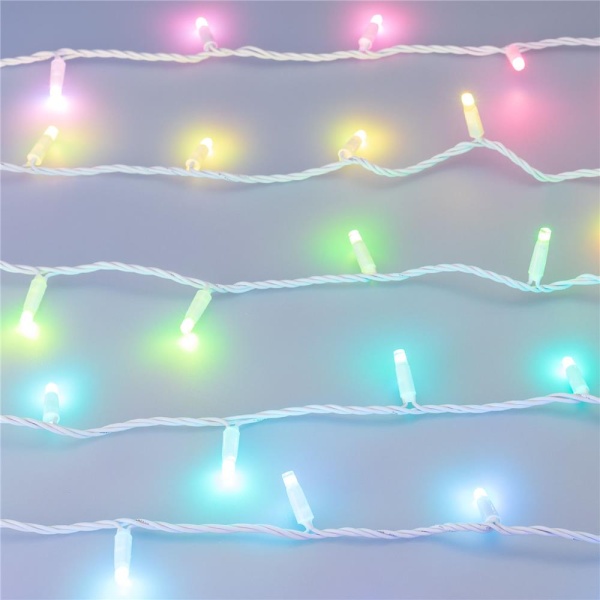 Светодиодная гирлянда ARD-STRING-CLASSIC-10000-WHITE-95LED-LIVE RGBW-DMX (24V, 10W) (Ardecoled, IP65)