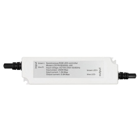 Контроллер ARD-CLASSIC-SYNC-RGB-3000LED Black (230V, 250W, RF ПДУ) (Ardecoled, Закрытый)