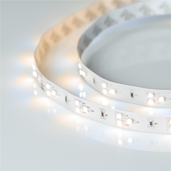 Светодиодная лента RT 2-5000 24V White-TRIX 2x (3528, 450 LED, LUX) (Arlight, 7.6 Вт/м, IP20)