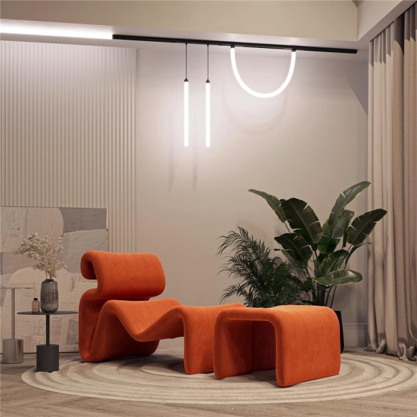 Светильник MAG-FLEX-TUBE-ELASTIC-L2500-35W Day4000 (BK, 360 deg, 48V) (Arlight, IP20 Металл, 3 года)