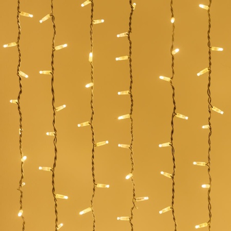 Светодиодная гирлянда ARD-CURTAIN-PRO-2000x3000-WHITE-760LED-STD WARM (230V, 70W) (Ardecoled, IP65)