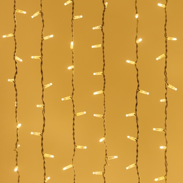 Светодиодная гирлянда ARD-CURTAIN-PRO-2000x3000-WHITE-760LED-STD WARM (230V, 70W) (Ardecoled, IP65)