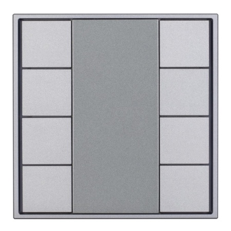 INTELLIGENT ARLIGHT Панель KNX-223-8-GREY (BUS) (IARL, IP20 Пластик, 3 года)