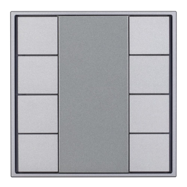 INTELLIGENT ARLIGHT Панель KNX-223-8-GREY (BUS) (IARL, IP20 Пластик, 3 года)