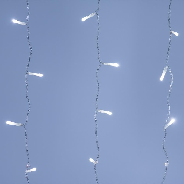 Светодиодная гирлянда ARD-CURTAIN-HOME-1500x1500-CLEAR-144LED White (230V, 6W) (Ardecoled, IP20)